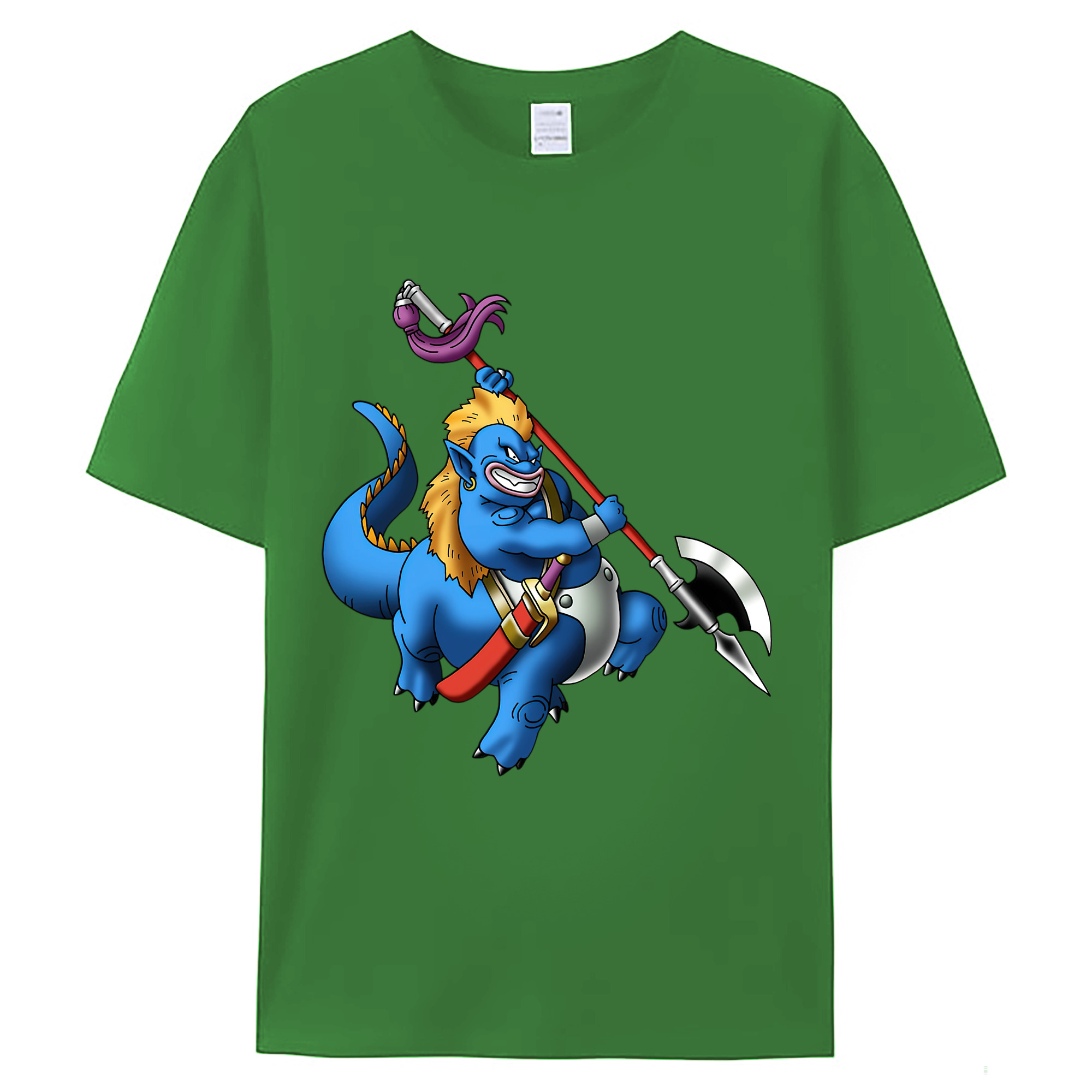 （画像用） ドラゴンクエスト Doragon Kuesuto Dragon Quest レディースカジュアルプリントTシャツ（綿100％）